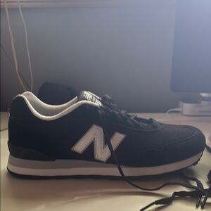 New Balance Black and White Sneakers Athletic Style